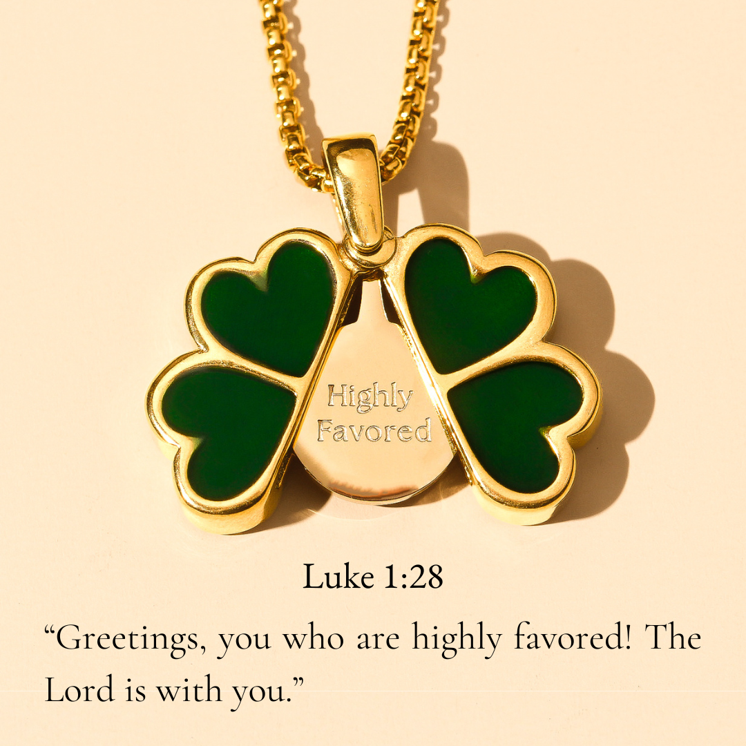 Hidden Blessings - Clover Locket