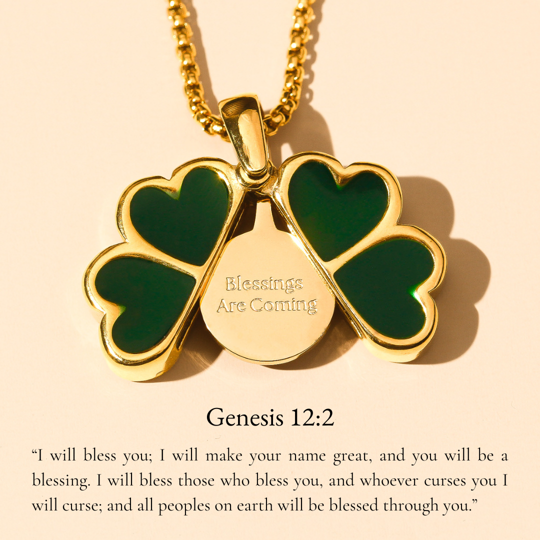 Hidden Blessings - Clover Locket