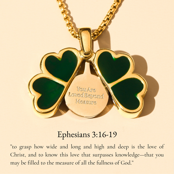 Hidden Blessings - Clover Locket