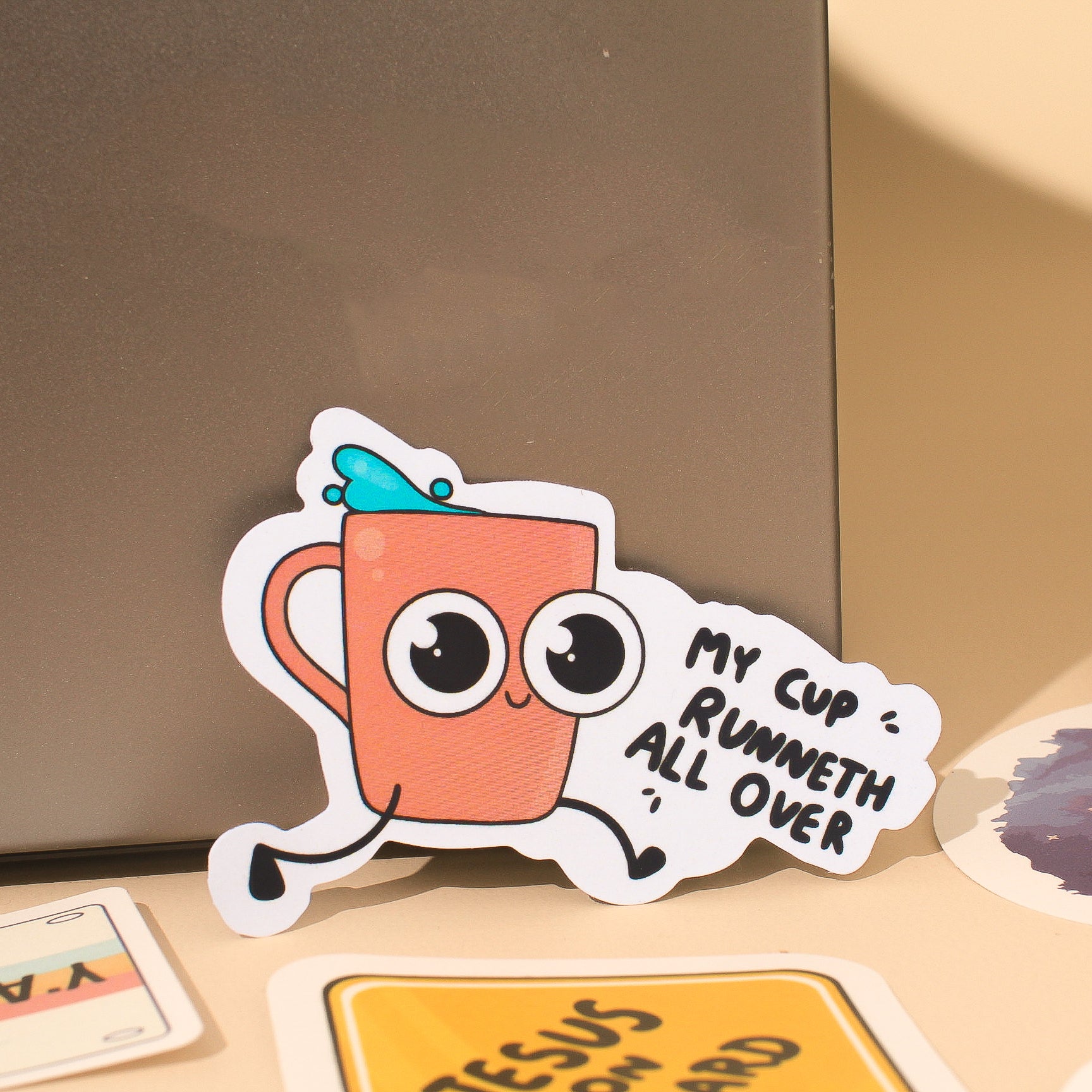 My Cup Runneth All Over - Vinyl Sticker