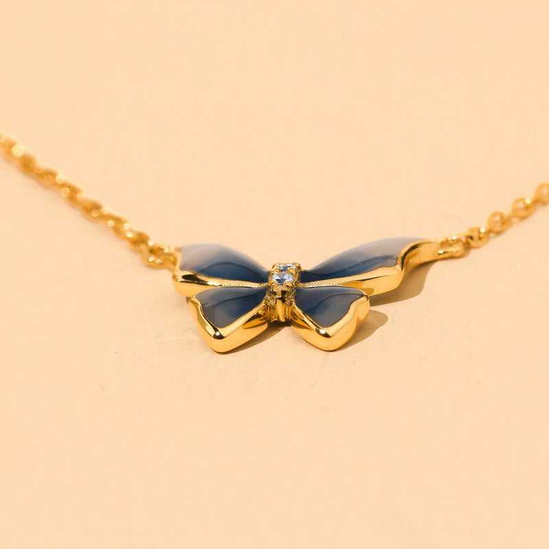 Butterfly Season - Sterling Necklace