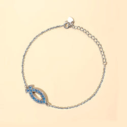 Swimming Through The Storm! - Sterling Bracelet