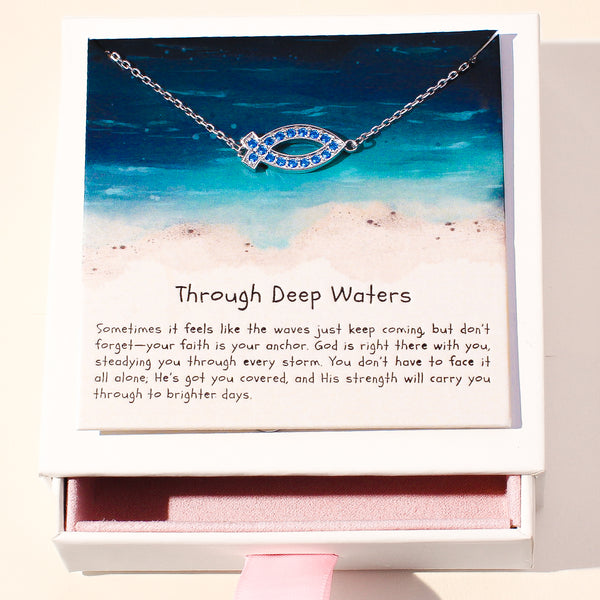 Swimming Through The Storm! - Sterling Bracelet