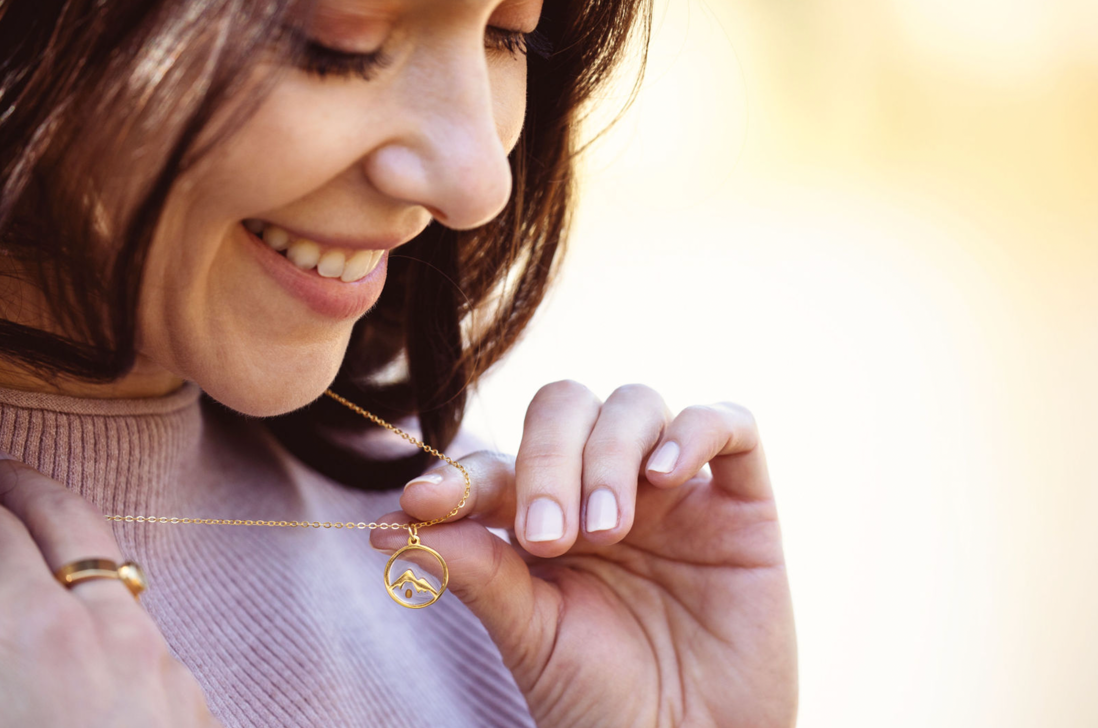 Move Mountains - Sterling Silver Necklace